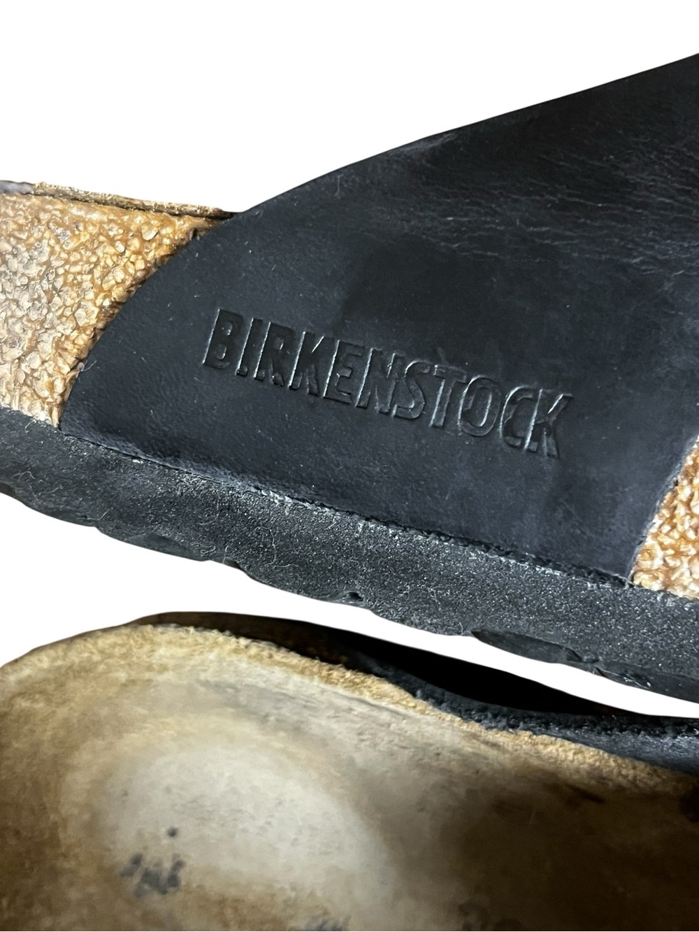Birkenstock Gizeh Braided Leather Thong Sandals Black Women’s 39 - Picture 10 of 16